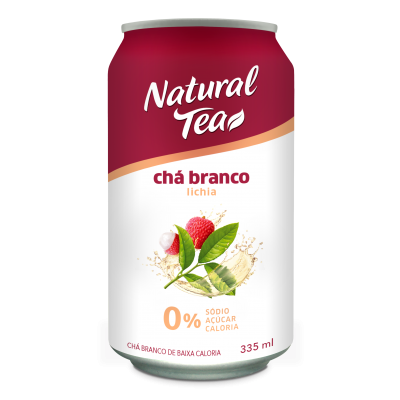Natural Tea Chá Branco c/ Lichia 335ml